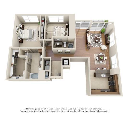 Unit 2701 2701 floor plan